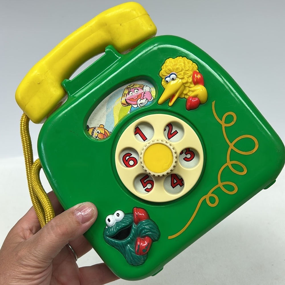Vintage 1988 Sesame Street child’s musical play phone - Picture 6 of 6